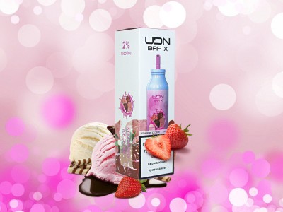 UDN BAR X Strawberry Ice Cream 7000 тяг
