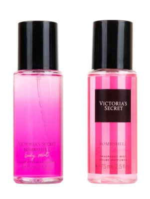 Подарочный набор Victoria's Secret Bombshell Fragrance Mist 75 ml Shimmer Mist 75 ml